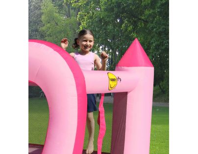 Happy Hop Skákací nafukovací hrad s korunkou pro Princezny