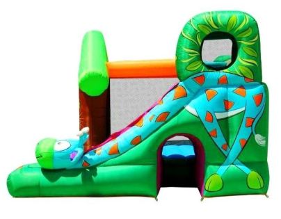 Happy Hop Skákací nafukovací hrad Veselá džungle Žirafa