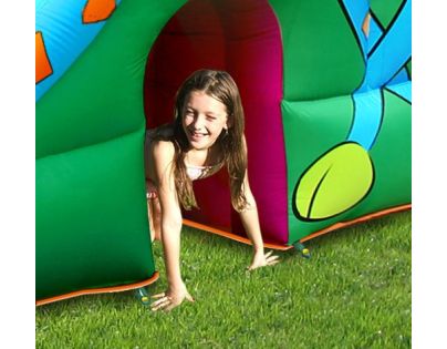 Happy Hop Skákací nafukovací hrad Veselá džungle Žirafa