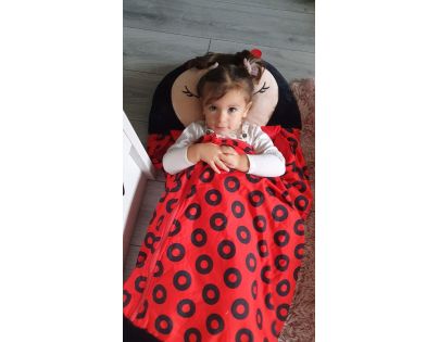 Happy Nappers Spacáček Usínáček Beruška Lilly 168 cm