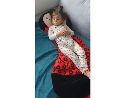 Happy Nappers Spacáček Usínáček Beruška Lilly 168 cm