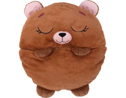 Happy Nappers Spacáček usínáček Hnědý medvěd Benny 135 cm
