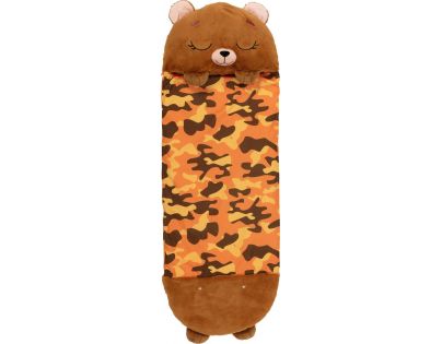 Happy Nappers Spacáček usínáček Hnědý medvěd Benny 135 cm