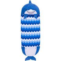 Happy Nappers Spacáček usínáček modrý žralok Sandal 135 cm - Poškozený obal 2