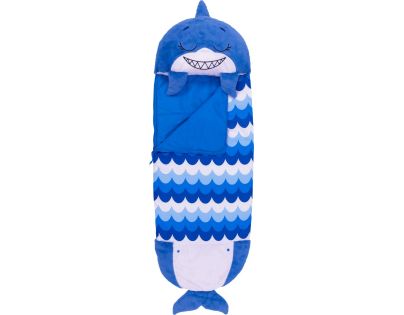 Happy Nappers Spacáček usínáček modrý žralok Sandal 135 cm - Poškozený obal