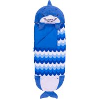 Happy Nappers Spacáček usínáček modrý žralok Sandal 135 cm - Poškozený obal 3
