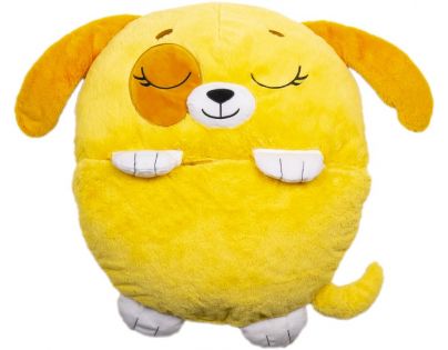 Happy Nappers Spacáček Usínáček Žlutý pejsek Dusty 135 cm
