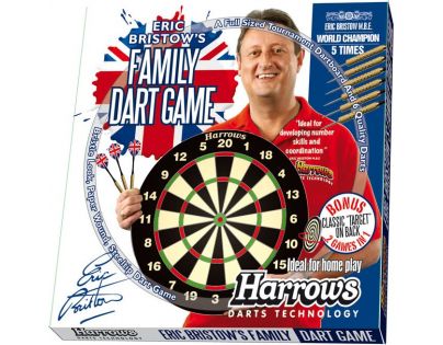 Harrows Papírový terč Family Darts Game