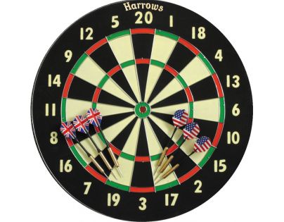 Harrows Papírový terč Family Darts Game