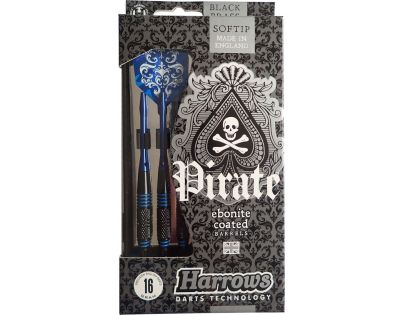 Harrows Šipky Pirate soft 16 g K blue