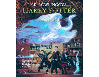 Albatros Harry Potter a Fénixův řád Ilustrované vydání J. K. Rowlingová