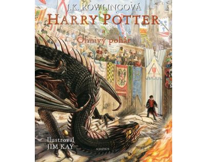 Albatros Harry Potter a Ohnivý pohár Ilustrované vydání J. K. Rowlingová