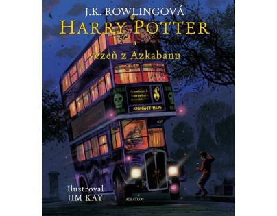 Albatros Harry Potter a vězeň z Azkabanu Ilustrované vydání J. K. Rowlingová - Poškozený obal