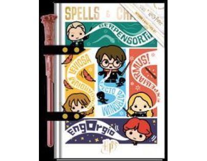 Bluesky Harry Potter Blok s perem Kawai
