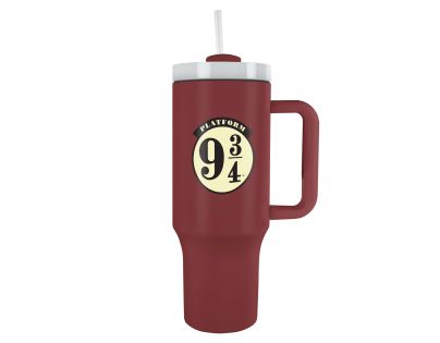 Harry Potter cestovní hrnek s brčkem - nástupiště 9 a třičtvrtě