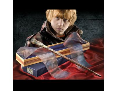 Noble Collection Harry Potter deluxe hůlka Ron Weasley