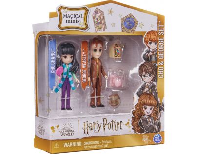 Harry Potter Dvojbalení figurek s doplňky George a Cho