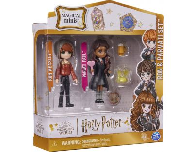 Harry Potter Dvojbalení figurek s doplňky Ron a Pavarti