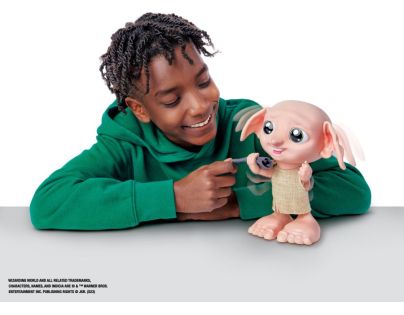 Harry Potter interaktivní mluvící Dobby CZ & SK - Poškozený obal