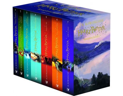 Harry Potter (Jonny Duddle) - box 1-7 - J. K. Rowlingová - Poškozený obal