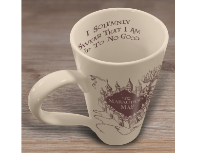 Harry Potter keramický hrnek Grande - Pobertův plánek