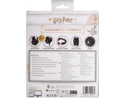 Harry Potter Light-Up BT Headphones - Patronus
