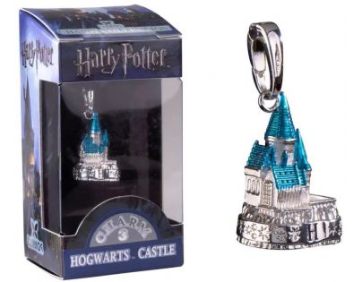 Noble Collection Harry Potter přívěsek Lumos Bradavice stříbrná