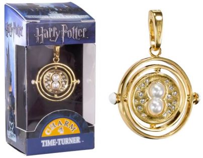 Noble Collection Harry Potter přívěsek Lumos Obraceč času