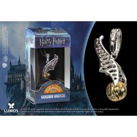 Noble Collection Harry Potter přívěsek Lumos Zlatonka 2