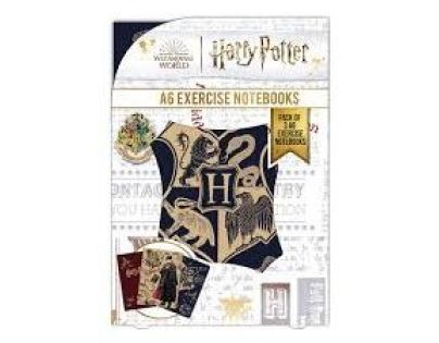 Bluesky Harry Potter Set bloků A6 Hogwarts Wizard