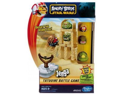Společenská hra Angry Birds Jenga - Tatooine