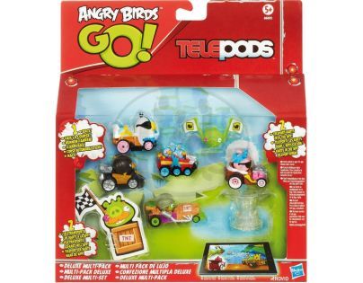 Hasbro A6031 - ANGRY BIRDS - GO! 5 figurek s autíčky