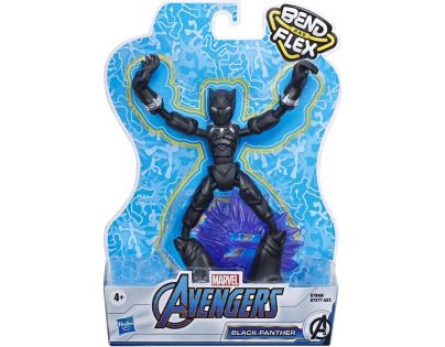 Hasbro Avengers Figurka Bend and Flex Black Panther 15 cm