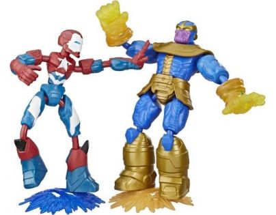 Hasbro Avengers figurka Bend and Flex duopack