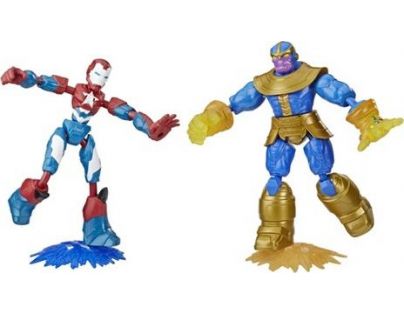 Hasbro Avengers figurka Bend and Flex duopack