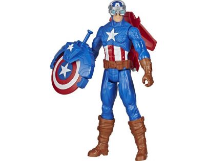 Hasbro Avengers figurka Capitan America s Power FX přislušenstvím 30 cm