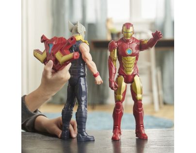 Hasbro Avengers figurka Iron Man s Power FX přislušenstvím