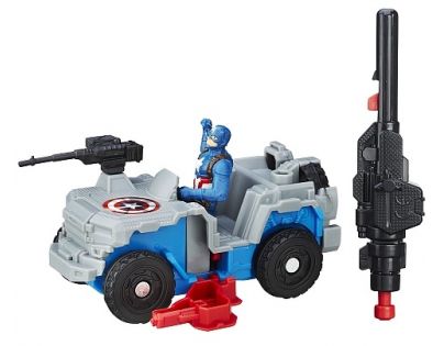 Hasbro Avengers Figurka s vozidlem - Captain America