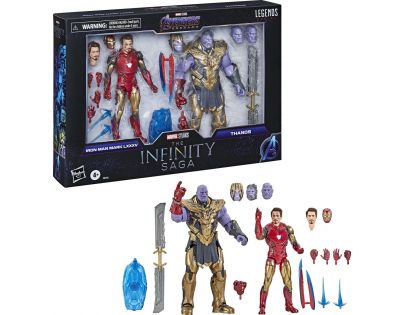 Hasbro Avengers Iron Man MK 85 a Thanos