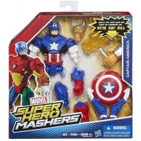 Hasbro Avengers Super Hero Mashers Figurka s příslušenstvím - Captain America 2