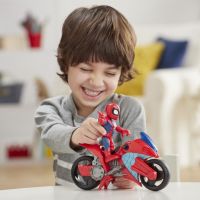 Hasbro Avengers Super Heroes figurka a motorka Spider-Man 4