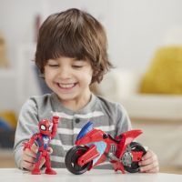 Hasbro Avengers Super Heroes figurka a motorka Spider-Man 3
