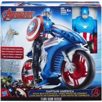 Hasbro Avengers Titan figurka s vozidlem Kapitán Amerika 2