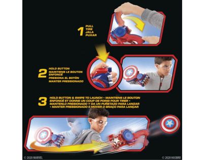 Hasbro Avengers Údery hrdinů Kapitán Amerika
