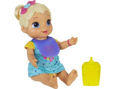 Hasbro Baby Alive Roste před očima Blond vlásky