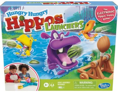 Hasbro Dětská hra Hladoví hrošíci odpalovače