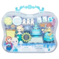 Hasbro Disney Frozen Little Kingdom Set malé panenky s příslušenstvím - Frozen Fever Celebration 2