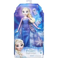 Hasbro Disney Frozen Panenka s třpytivými šaty a kamarádem Elsa 2