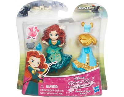 Hasbro Disney Princess Mini panenka s doplňky - Merida