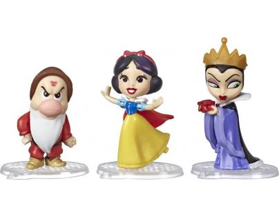 Hasbro Disney Princess Mini princezna trojbalení Sněhurka, Brumla a Zlá královna